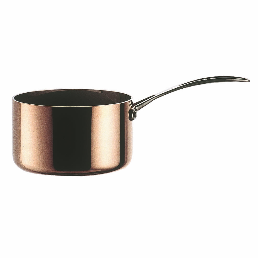 Mepra Casserole 1 Handle 16cm | 1.7L Tri-Ply Stainless Steel | Italian Cookware