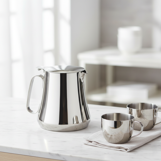 Mepra Stainless Steel Teapot 23 Oz | Italian Crafted Serveware