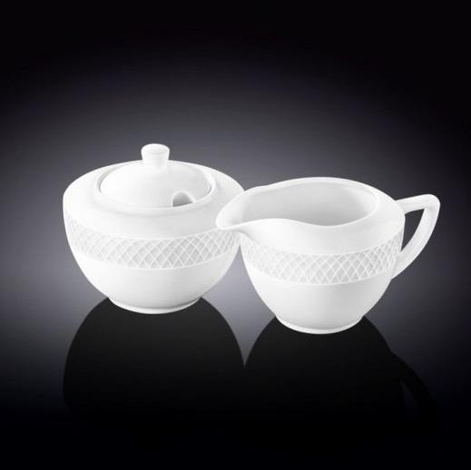 Wilmax Fine Julia 15-Piece Porcelain Afternoon Tea Set for 6
