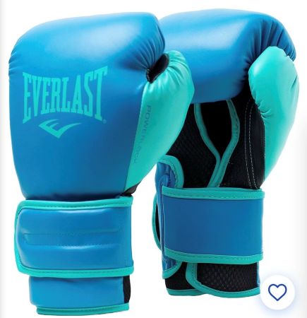 Boxing Gloves-Everlast Powerlock2 Training Gloves for Women – Comfortable Fit & Durable Design