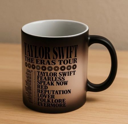 Coffee Mug -Color Changing Taylor Swift Eras Tour Concert Mug – Tea Mug – Collectible Mug