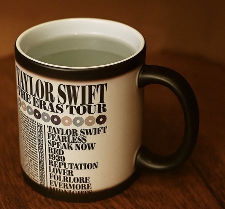 Coffee Mug -Color Changing Taylor Swift Eras Tour Concert Mug – Tea Mug – Collectible Mug