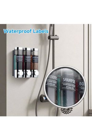 Shower Dispenser -3 Chamber– Wall-Mounted No-Drill Soap & Shampoo Holder (Chrome) Sent from my iPhone