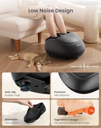 Foot Massager Machine, 2026 Upgraded Shiatsu Foot Massager with Heat, FSA Eligible HSA Store Eligible, Plantar Fasciitis Massager, Birthday Gifts for Women Mom Men Dad, Fits Up to Size 13