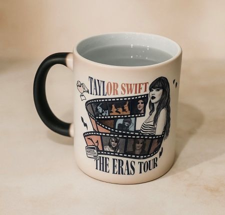 Coffee Mug -Color Changing Taylor Swift Eras Tour Concert Mug – Tea Mug – Collectible Mug