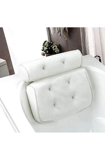 Bathtub Pillow, waterproof with Suction Cups – Comfortable Cushion for Bath, Spa, or Hot Tub