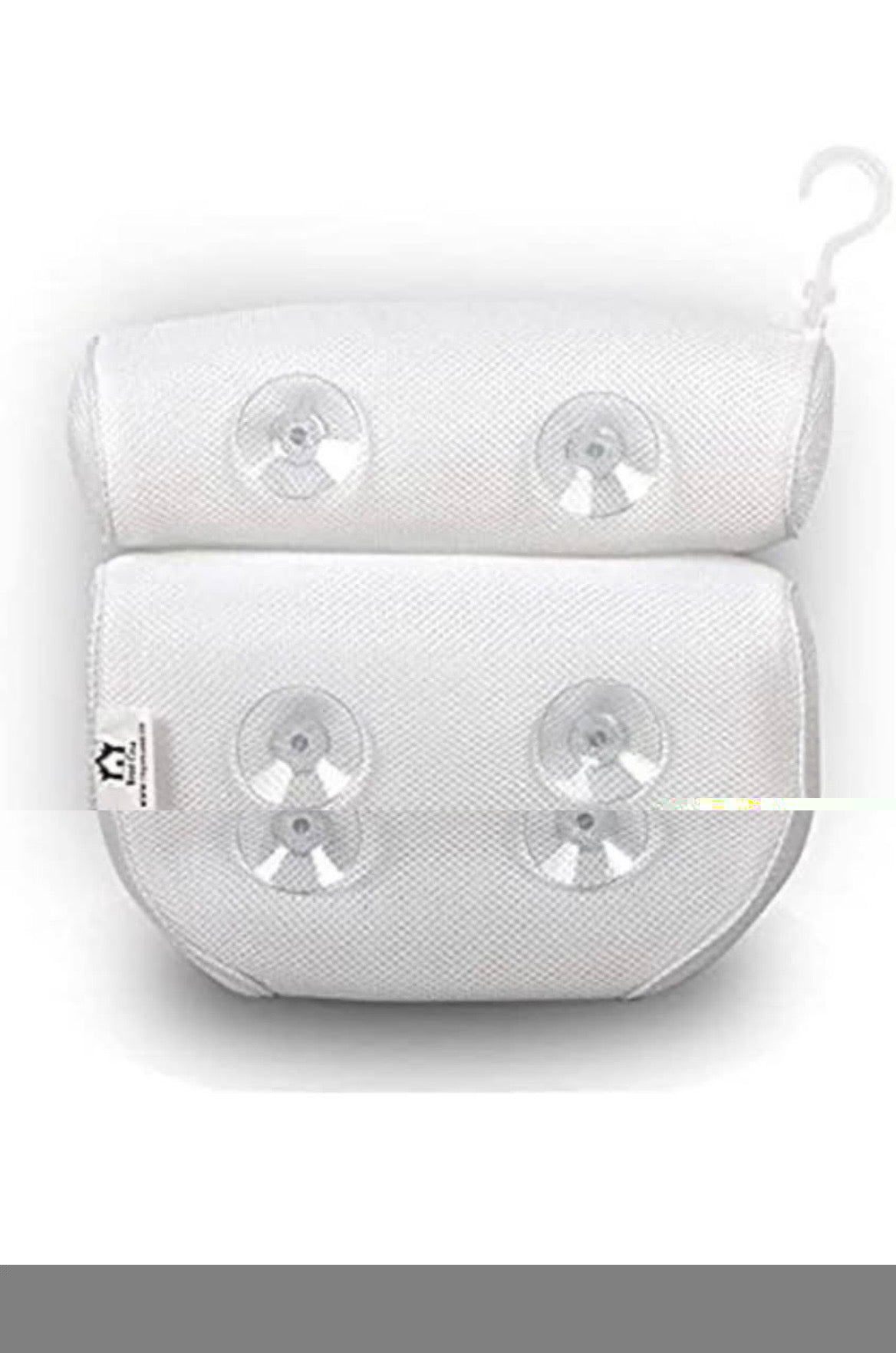 Bathtub Pillow, waterproof with Suction Cups – Comfortable Cushion for Bath, Spa, or Hot Tub