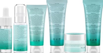 Skincare Gift Set for Teens & Women – Travel Size Facial Kit for Hydration & Oil Control (All Skin Types)